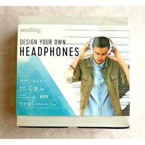 Design Your Own Headphones Activity Kit DIY Craft Seedling - NEW IN BOX SEALED